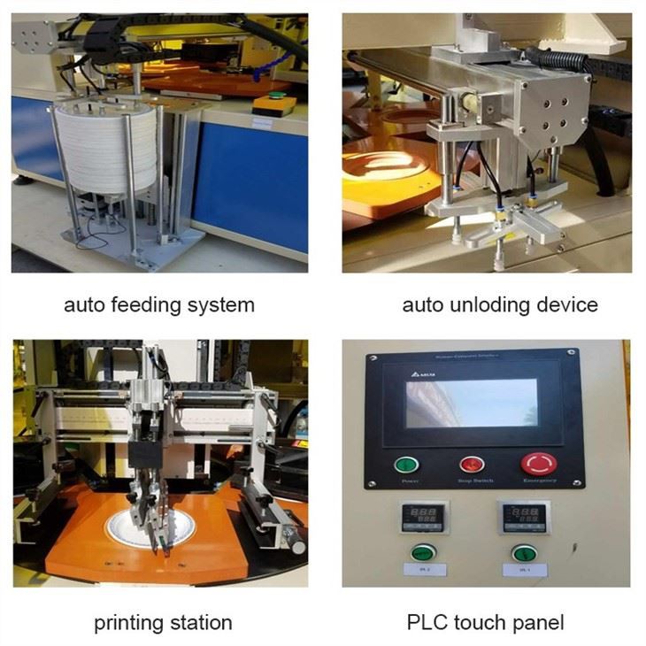 Automatic Vacuum Flat Screen Printing Machine